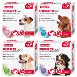 Beaphar Fiprotec Spot On Flea Removal and Prevention for Small Dogs (2 - 10kg) - 1 Treatment
