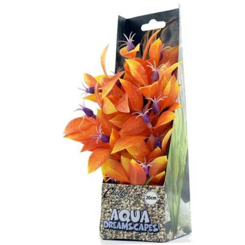 Cheeko Aqua Dreamscapes Aquatic Plant - Sunburst Foliage 20cm