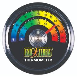 Exo Terra Multifaceted Colour Coded Analog Thermometer