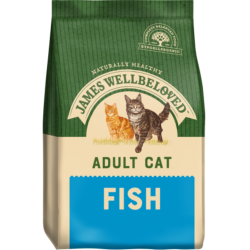 James Wellbeloved Cat Dry Food 1.5kg Adult Fish