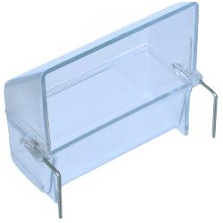Hatchwells Clear Plastic Canary Seed Hopper