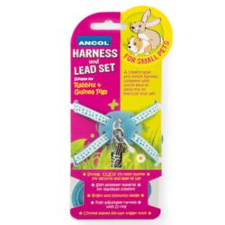 Ancol Rabbit Harness And Lead Set Blue