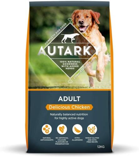 Autarky Gluten Free Dog Food (Adult) - Chicken with Rice and Veg 12kg