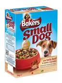 Bakers Complete Dog Food for Small Dogs - Beef and Country Vegetables 1.1kg