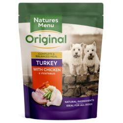 Natures Menu Wet Dog Food (Adult) - Chicken and Turkey 300g