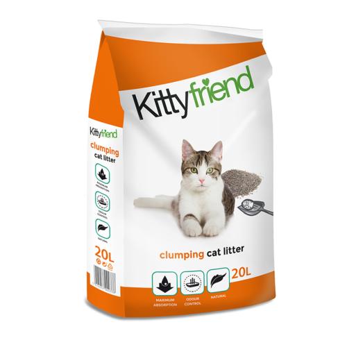 Sanicat Kittyfriend Clumping Cat Litter 20 Litre