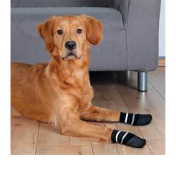 Trixie Non Slip Rubber Coated Dog Socks Large