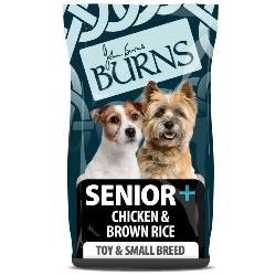 Burns Toy & Small Breed Original | Holistic Gluten Free Dry Dog Food | Senior + | Chicken & Brown Rice