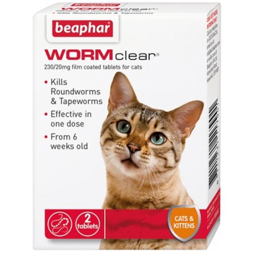 Beaphar WormClear Cat Wormer Tablets