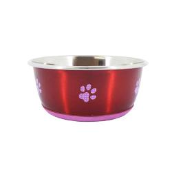 Cheeko Fusion Bowl For Dogs And Cats Red / 500ml