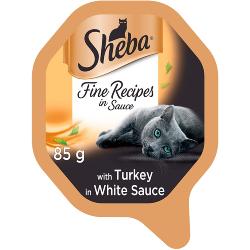 Sheba Cat Tray 85g Fine Recipes / Turkey in Sauce