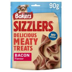 Bakers Sizzlers Chewy Rashers (Bacon - 90g)
