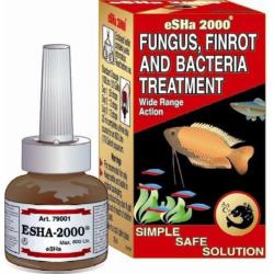 eSHa 2000 Fungus, Finrot & Bacteria Aquarium Treatment