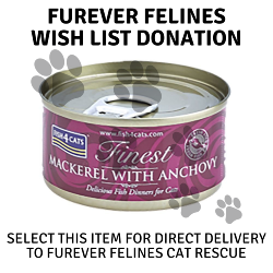 FUREVER FELINES DONATION - Fish4Cats | Mackerel with Anchovy Tin - 70g
