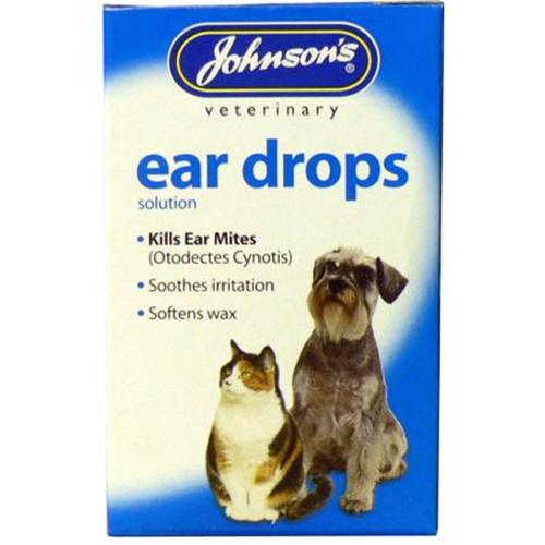 Johnson's Veterinary Dog & Cat Ear Drops
