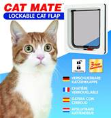 Cat Mate Lockable Cat Flap White
