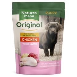 Natures Menu Wet Dog Food for Puppy - Chicken and Lamb with Rice