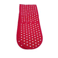 Cooksmart Mals Red Spotted Double Oven Gloves