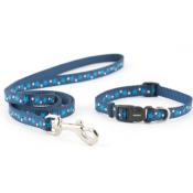 Ancol Blue Stars Puppy Collar & Lead Set