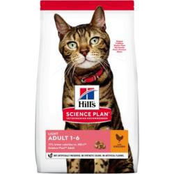 Hill's Science Plan Light Cat Food (Adult) - Chicken 1.5kg