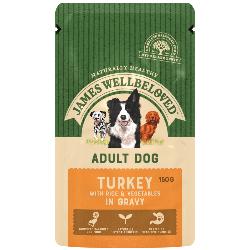 James Wellbeloved Gluten Free Wet Dog Food (Adult) - Turkey 150g