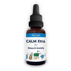 Phytopet Calm Xtra Herbal Remedy For Anxious or Hyperactive Pets - 30ml
