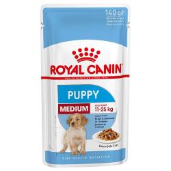 Royal Canin Wet Dog Food Medium Pouch (Puppy) - 140g