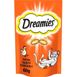 Dreamies Cat Treats - Chicken 60g