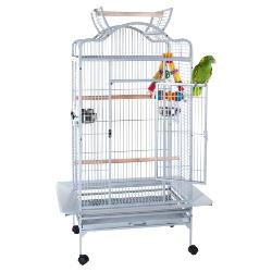 Liberta Voyager Open Top Parrot Cage Antique