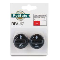 Petsafe Replacement Batteries 2 Pack RFA67 6V