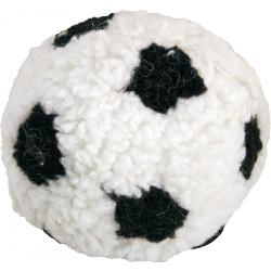 James Steel Plush Berber Football With Squeaker Large
