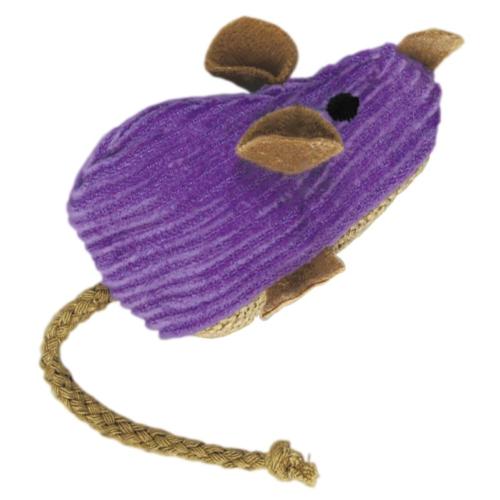 KONG Refillable Catnip Cat Toy - Corduroy Mouse