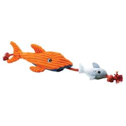 Cordy Catcher Shark Dog Toy