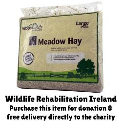 WILDLIFE REHABILITATION IRELAND DONATION - Woodlands Meadow Hay