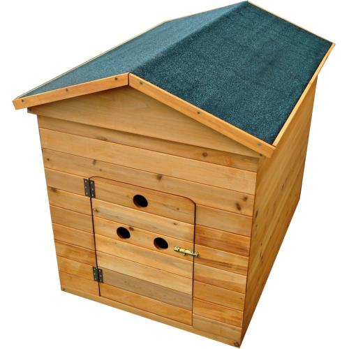 Wooden Dog Kennel With Door (Small)
