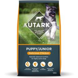 Autarky Gluten Free Dog Food for Puppy and Junior Dog - Delicious Chicken 12kg