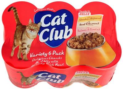 Cat Club In Jelly 6pk