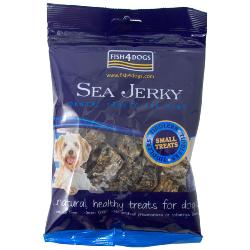 BROKEN BISCUITS DONATION - Fish4Dogs Sea Jerky Tiddlers Dog Treats (100g)