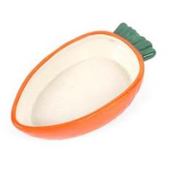 Happypet Carrot Pet Bowl For Small Animals