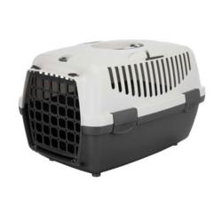 Trixie Pet Carrier For Cats, Small Dogs Or Rabbits Light Grey/Grey