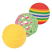 Trixie Set Of 3 Toy Balls 3.5-4cm 3pcs