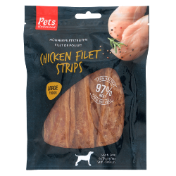Pets Unlimited | Natural Dog Treat | Chicken Filet Strips