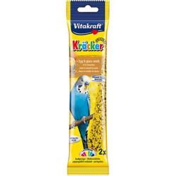 Vitakraft Kracker Budgie Treat Sticks (2 Pack) - Egg & Grass Seed