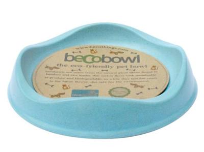 Becobowl Eco-Friendly Biodegradable Pet Bowl For Cats, Blue 0.25 Litre