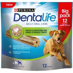 Dentalife Dog Dental Chew Treats (Large - 12 Sticks)
