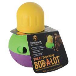 Starmark Bob-a-Lot Interactive Dog Toy - Small