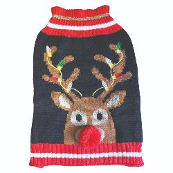 Happy Pets Cosy Knit Reindeer S/M