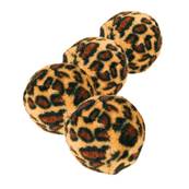 Trixie Toy Balls With Leopard Print 4cm 4pcs