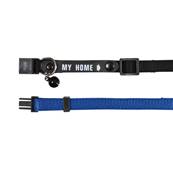 Trixie Cat Collar With Address Tag Reflective Nylon