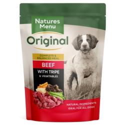 Natures Menu Wet Dog Food (Adult) - Beef and Tripe 300g